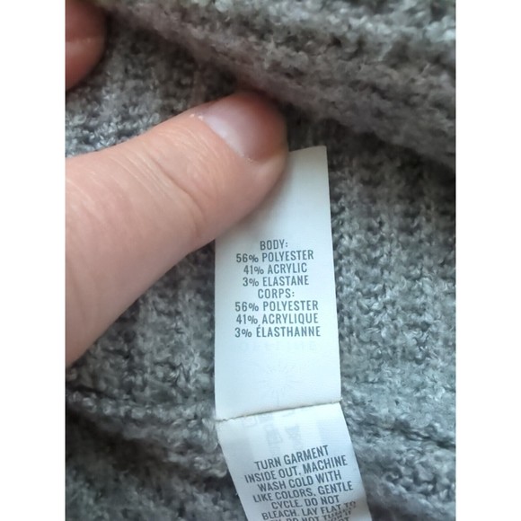 Aerie Offline Twist Front Long Sleeve Ribbed Sweater Sz Medium Athleisure EUC - Picture 11 of 14